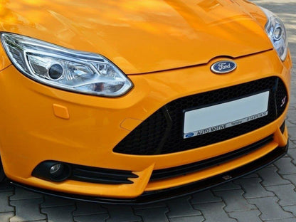 Maxton Design Front Splitter V.2 Ford Focus MK3 ST Preface Model