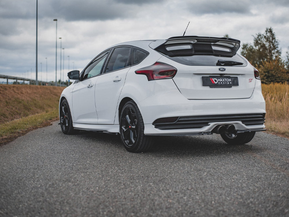 Maxton Design Side Skirts Diffusers V2 Ford Focus ST & RS MK3 (2015-2018)