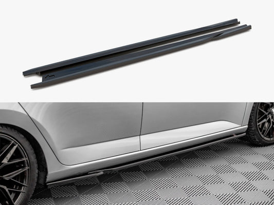 Maxton Design Side Skirts Diffusers Skoda Fabia MK3 (2014-2019)