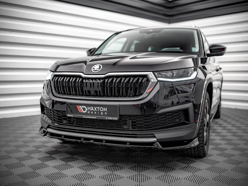 Maxton Design Front Splitter V.1 Skoda Kodiaq Mk1 Facelift