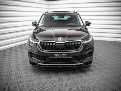 Maxton Design Front Splitter V.1 Skoda Kodiaq Mk1 Facelift