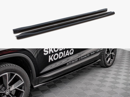 Maxton Design Side Skirts Diffusers Skoda Kodiaq Mk1 Facelift