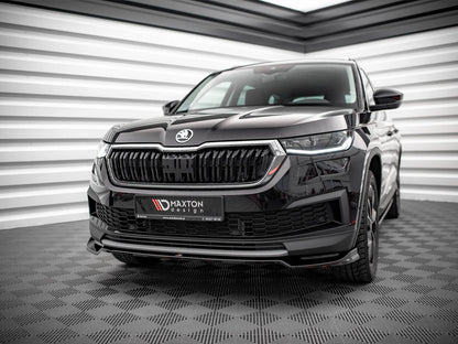 Maxton Design Front Splitter V.2 Skoda Kodiaq Mk1 Facelift