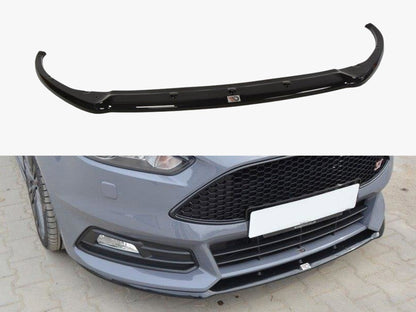 Maxton Design Front Splitter Focus ST MK3 Cupra Facelift Model