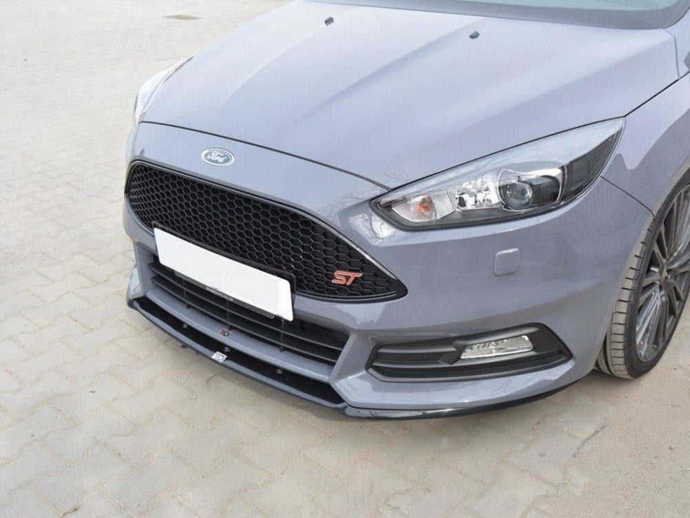 Maxton Design Front Splitter Focus ST MK3 Cupra Facelift Model