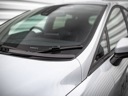 Maxton Design Bonnet Extension Ford Fiesta Mk8 Standard / ST-Line / ST CARBON LOOK