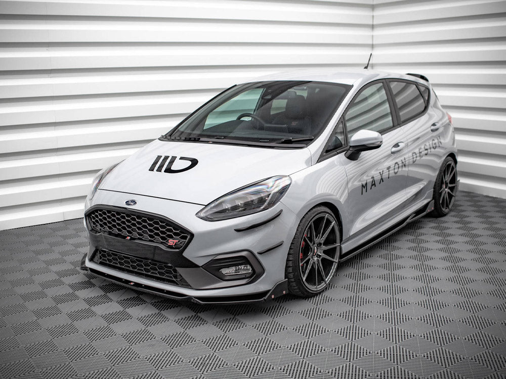 Maxton Design Bonnet Extension Ford Fiesta Mk8 Standard / ST-Line / ST CARBON LOOK