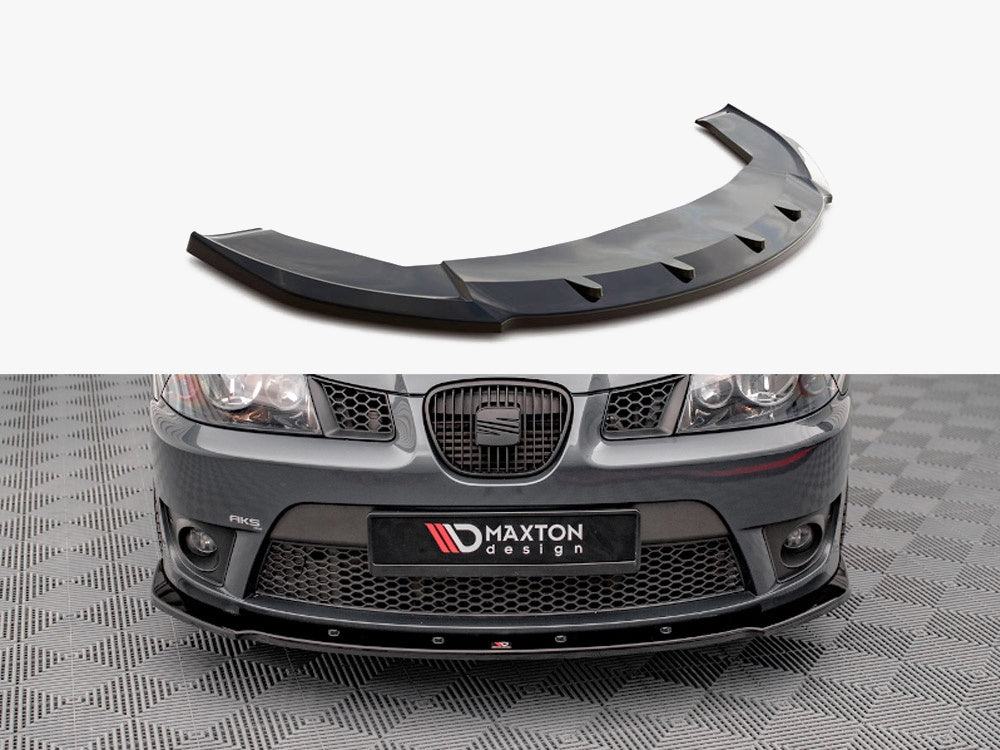 Maxton Design Front Splitter V.1 Seat Ibiza Cupra MK3 (2004-2008)