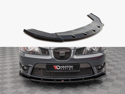 Maxton Design Front Splitter V.1 Seat Ibiza Cupra MK3 (2004-2008)