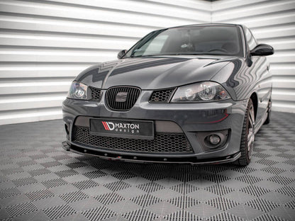 Maxton Design Front Splitter V.1 Seat Ibiza Cupra MK3 (2004-2008)