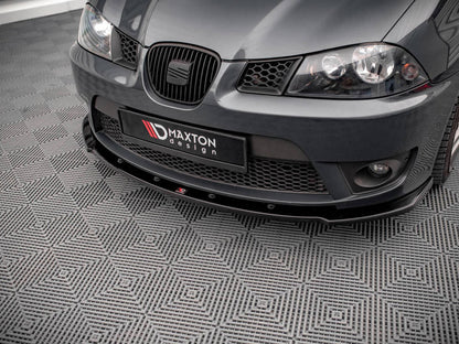 Maxton Design Front Splitter V.1 Seat Ibiza Cupra MK3 (2004-2008)