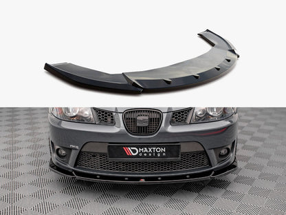 Maxton Design Front Splitter V.2 Seat Ibiza Cupra MK3 (2004-2008)