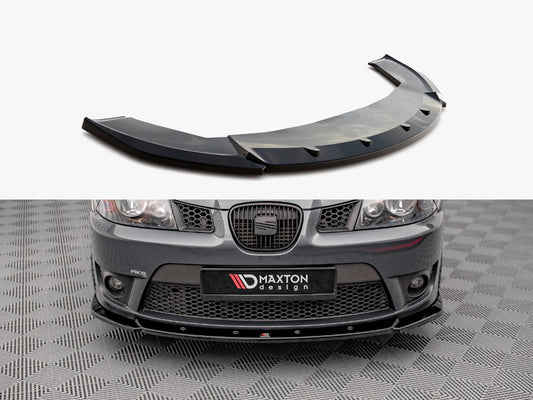 Maxton Design Front Splitter V.2 Seat Ibiza Cupra MK3 (2004-2008)