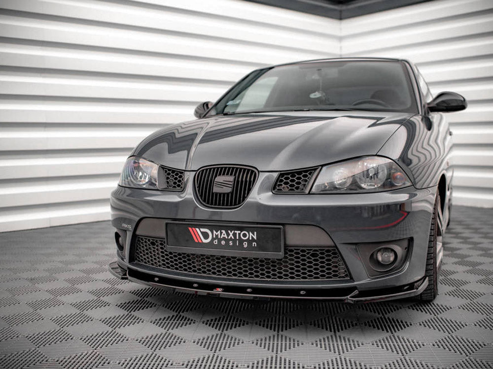 Maxton Design Front Splitter V.2 Seat Ibiza Cupra MK3 (2004-2008)