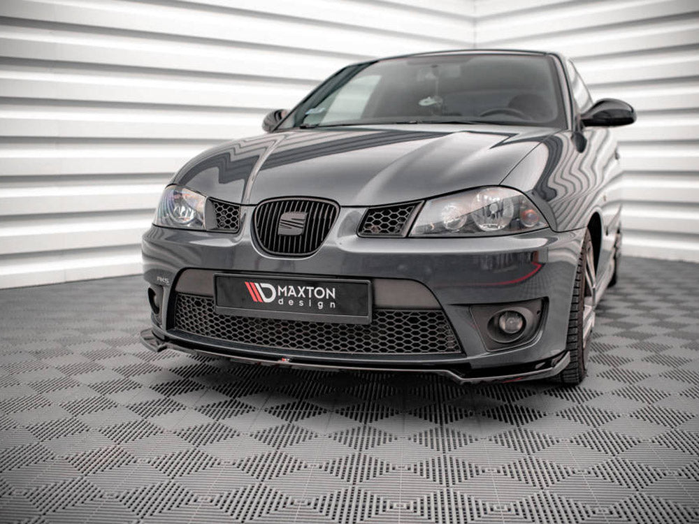 Maxton Design Front Splitter V.3 Seat Ibiza Cupra MK3 (2004-2008)