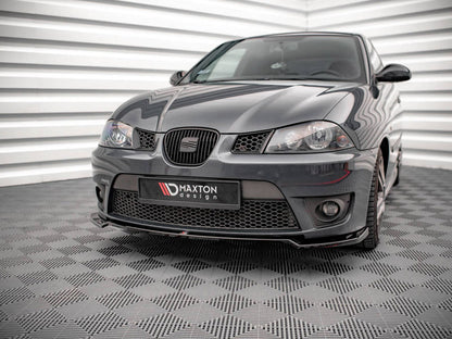 Maxton Design Front Splitter V.3 Seat Ibiza Cupra MK3 (2004-2008)