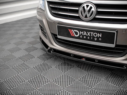 Maxton Design Front Splitter V.3 VW Passat CC (2008-2012)