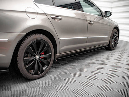 Maxton Design Side Skirts Diffusers V.2 VW Passat CC (2008-2012)