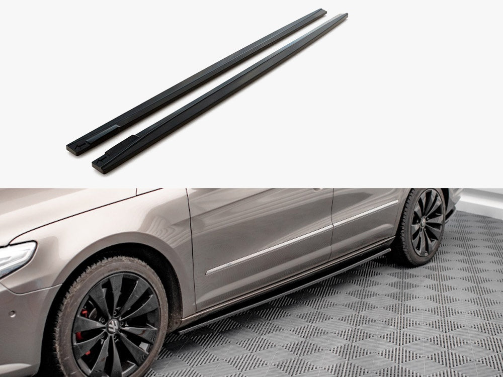Maxton Design Side Skirts Diffusers V.2 VW Passat CC (2008-2012)