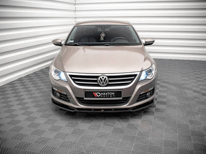 Maxton Design Front Splitter V.4 VW Passat CC (2008-2012)