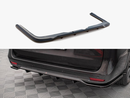 Maxton Design Rear Splitter (Vertical Bars) Mercedes V-Class AMG-Line W447 Facelift