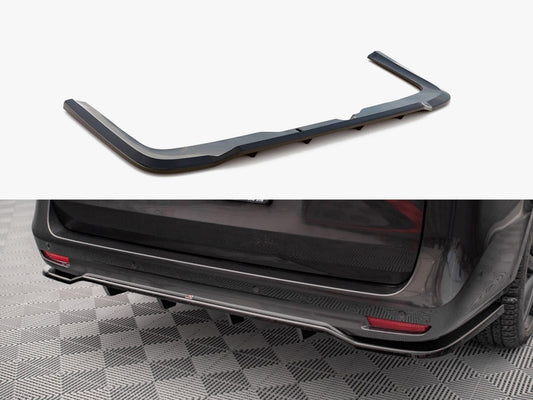 Maxton Design Rear Splitter (Vertical Bars) Mercedes V-Class AMG-Line W447 Facelift