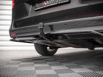 Maxton Design Rear Splitter (Vertical Bars) Mercedes V-Class AMG-Line W447 Facelift
