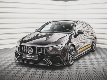 Maxton Design Front Splitter V.1 Mercedes-AMG CLA 45 Aero C118
