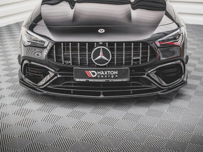 Maxton Design Front Splitter V.3 Mercedes-AMG CLA 45 Aero C118