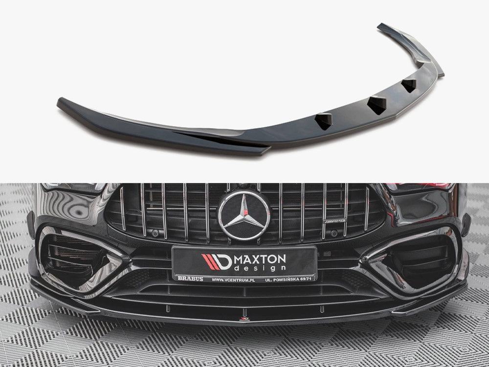 Maxton Design Front Splitter V.3 Mercedes-AMG CLA 45 Aero C118