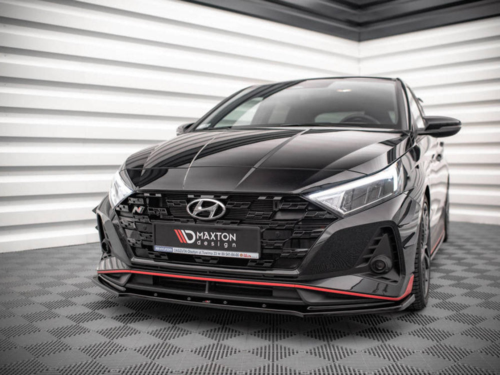 Maxton Design Front Splitter V.1 Hyundai I20 N Mk3