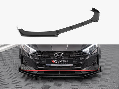 Maxton Design Street PRO Front Splitter V.1 + Flaps Hyundai I20 N Mk3