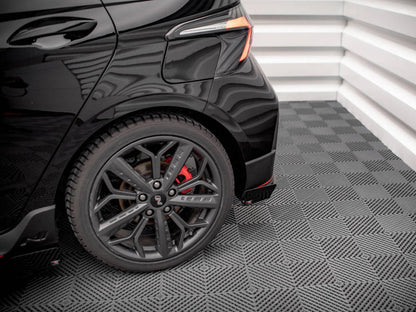 Maxton Design Street PRO Rear Side Splitters + Flaps Hyundai I20 N Mk3