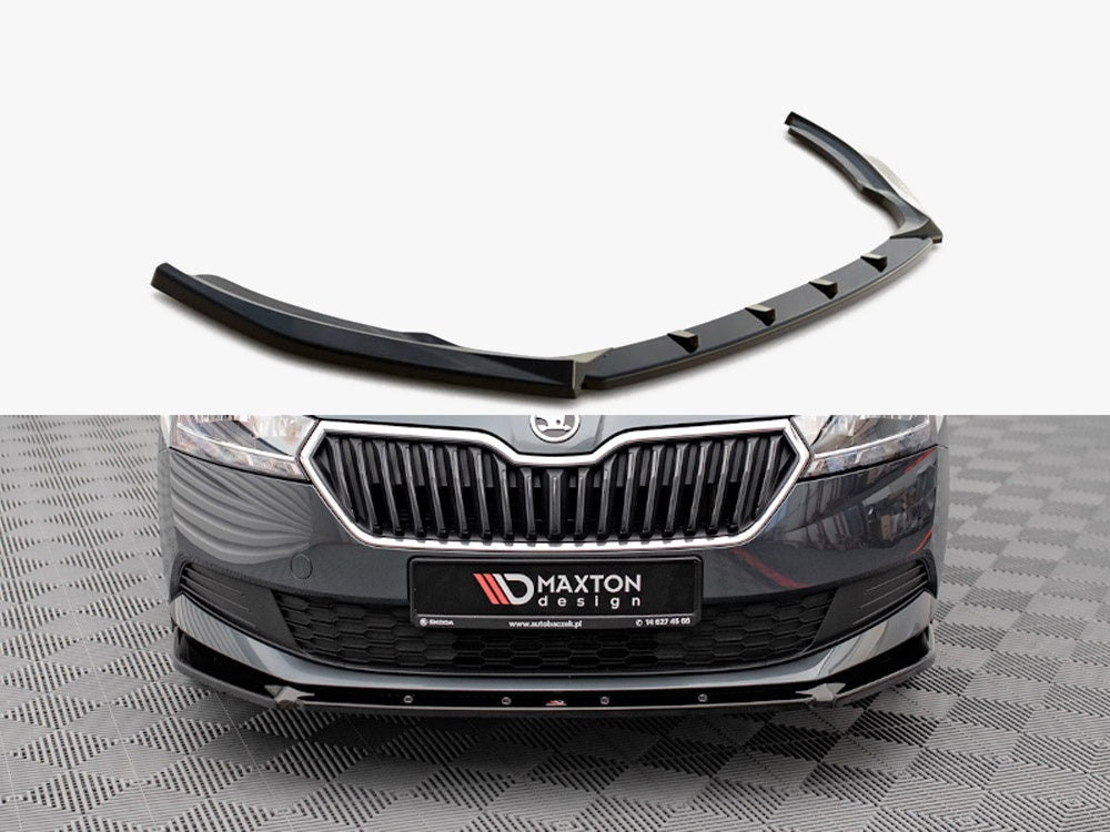 Maxton Design Front Splitter Skoda Fabia MK3 Facelift (2019-)