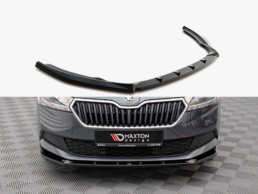 Maxton Design Front Splitter Skoda Fabia MK3 Facelift (2019-)