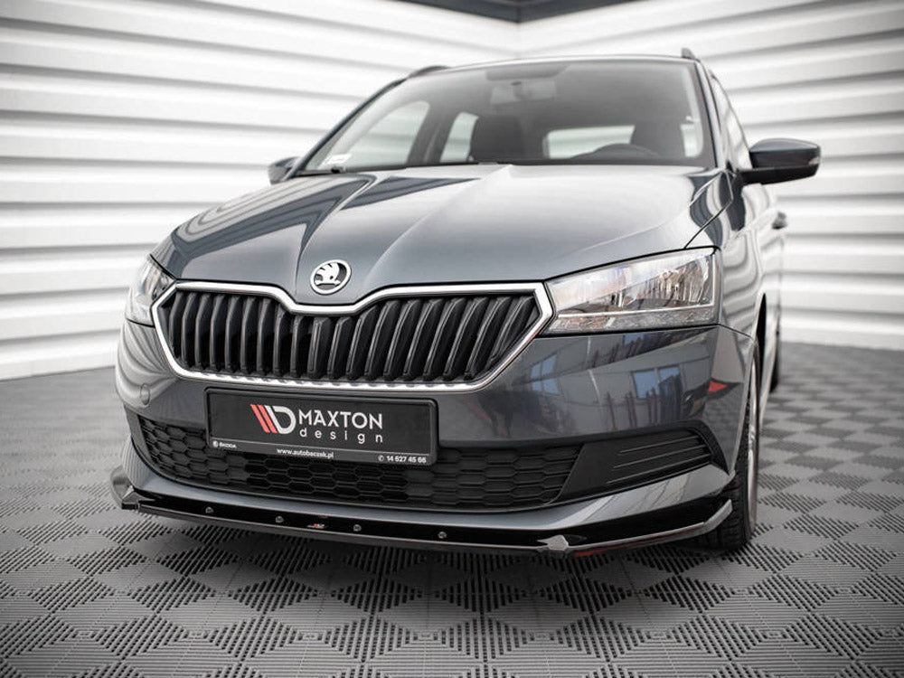 Maxton Design Front Splitter Skoda Fabia MK3 Facelift (2019-)