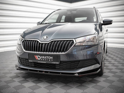 Maxton Design Front Splitter Skoda Fabia MK3 Facelift (2019-)