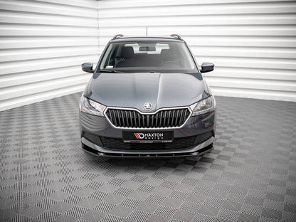 Maxton Design Front Splitter Skoda Fabia MK3 Facelift (2019-)