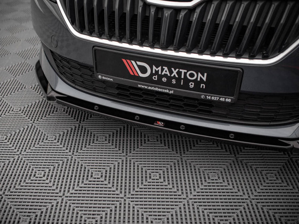 Maxton Design Front Splitter Skoda Fabia MK3 Facelift (2019-)