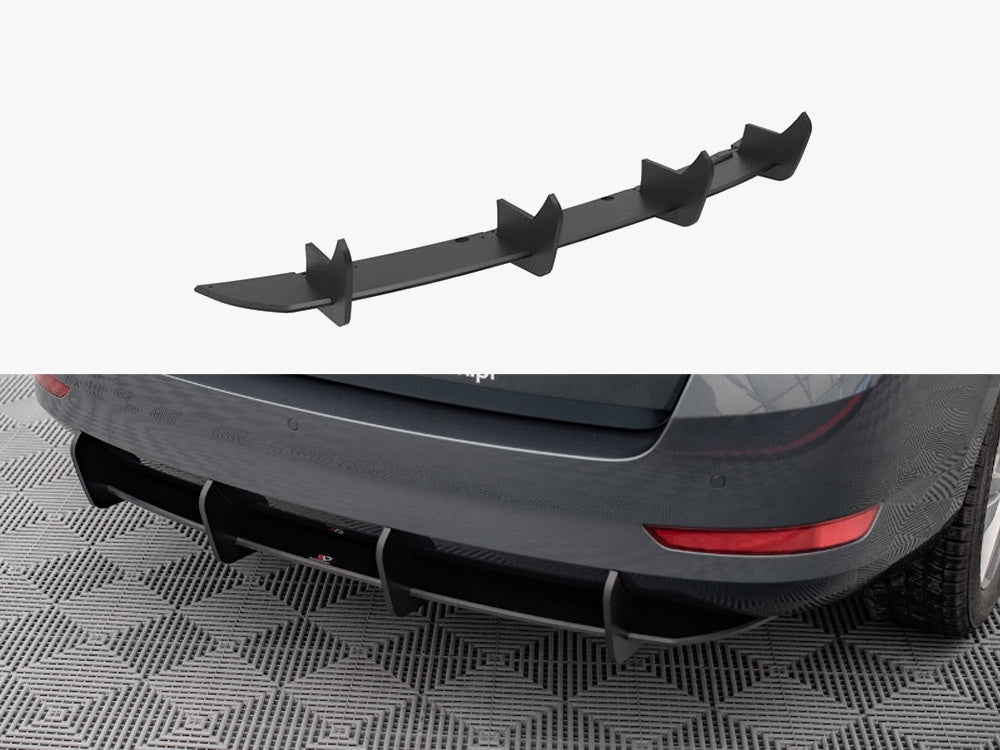 Maxton Design Street PRO Rear Diffuser Skoda Fabia Estate Mk3 Facelift