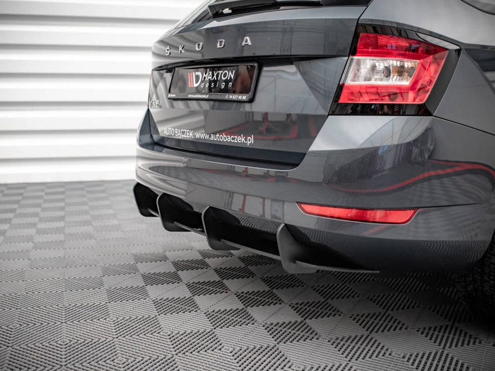 Maxton Design Street PRO Rear Diffuser Skoda Fabia Estate Mk3 Facelift