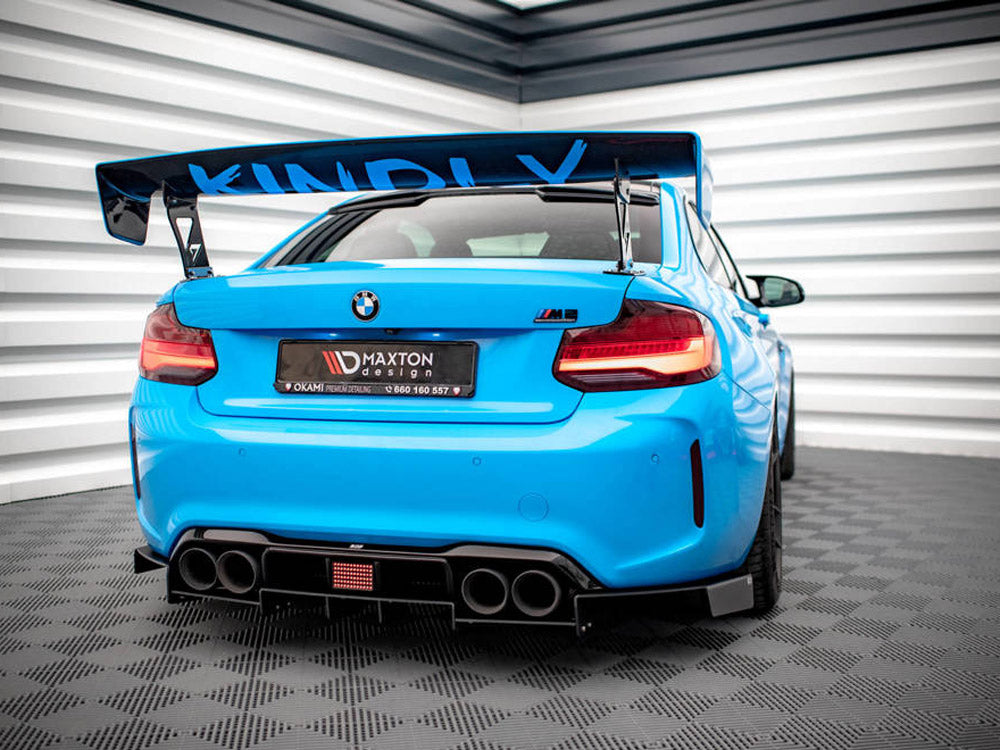 Maxton Design Rear Diffuser Racing Bmw M2 F87 (2016-2020)