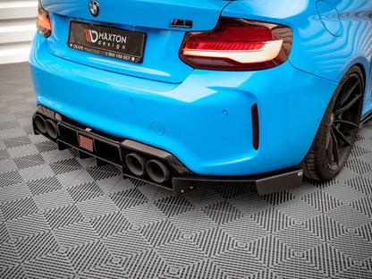 Maxton Design Rear Diffuser Racing Bmw M2 F87 (2016-2020)