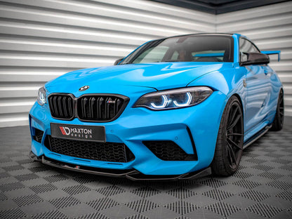 Maxton Design Front Splitter V.1 Bmw M2 Competition F87 (2018-2020)