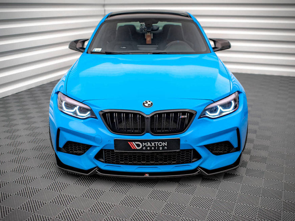 Maxton Design Front Splitter V.2 Bmw M2 Competition F87 (2018-2020)