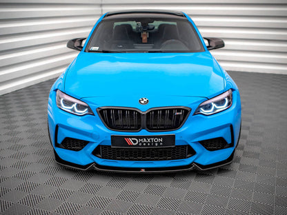 Maxton Design Front Splitter V.2 Bmw M2 Competition F87 (2018-2020)