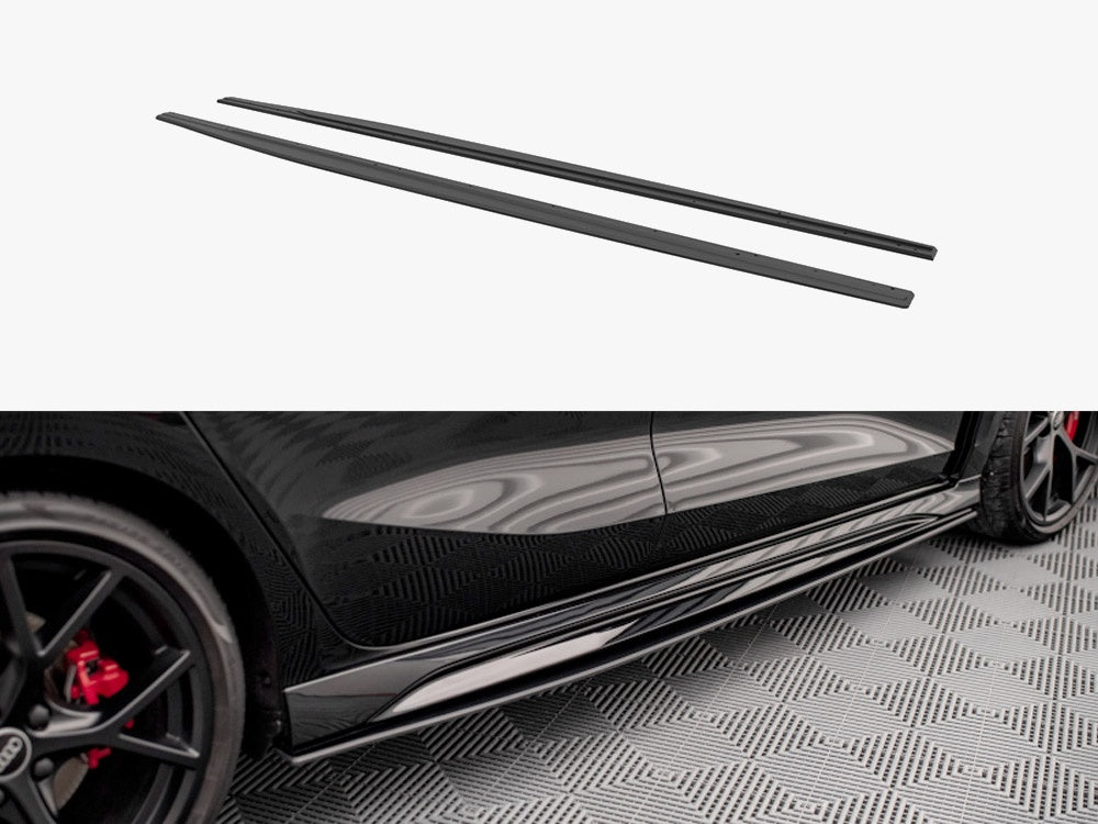 Maxton Design Street PRO Side Skirts Diffusers Audi RS3 Sportback 8Y