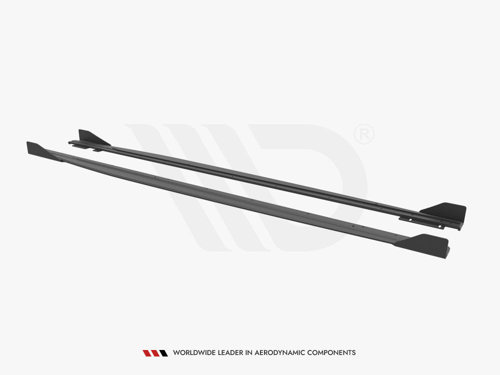 Maxton Design Street PRO Side Skirts Diffusers + Flaps Audi RS3 Sportback 8Y