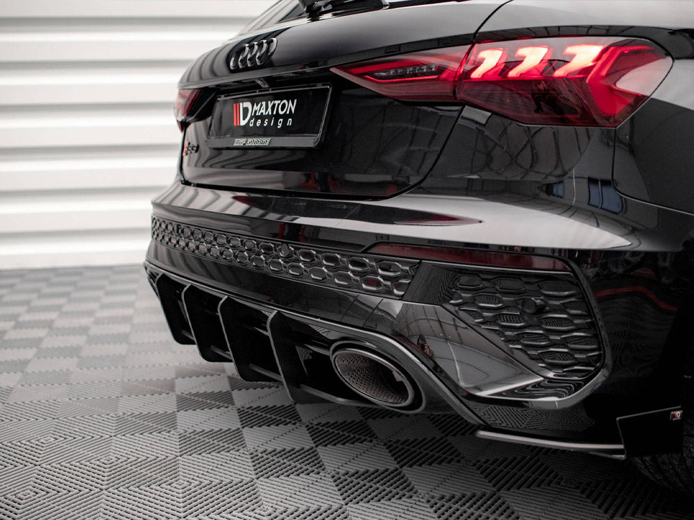 Maxton Design Street PRO Rear Diffuser Audi RS3 Sportback 8Y (2020-)