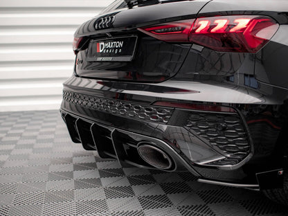 Maxton Design Street PRO Rear Diffuser Audi RS3 Sportback 8Y (2020-)
